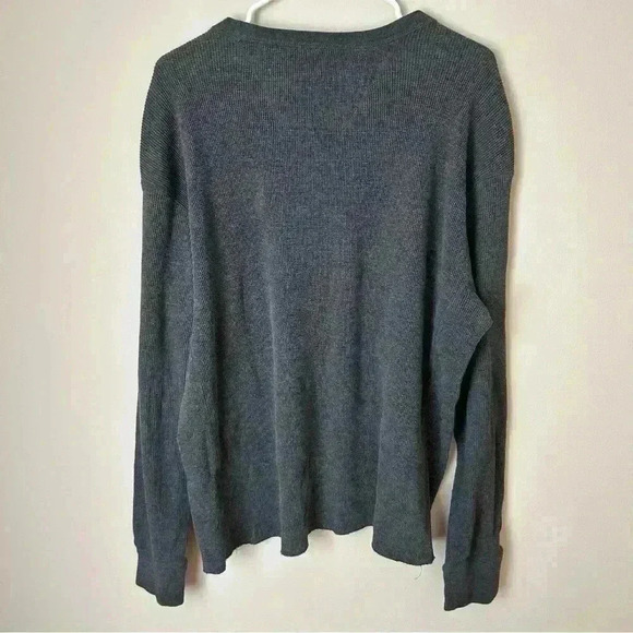 Timberland Men’s Grey Ribbed Crewneck Long Sleeve Sweatshirt Men’s Size XXL - Picture 4 of 4